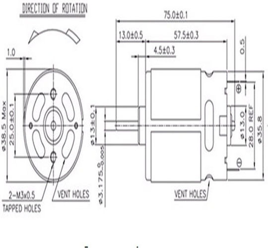 Makita Werkzeugmotor 6270d 6271d 629817-8