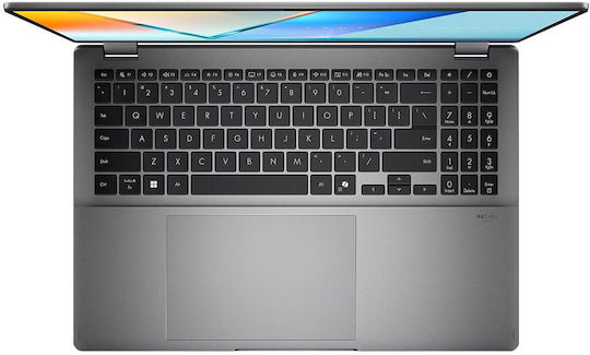 Asus Vivobook 16 Flip TP3607AA-OLED-SI036W 16" OLED FHD Touchscreen (Ultra 9-386H/32GB/1.0TB SSD/W11 Home) Matte Gray (GR Keyboard)