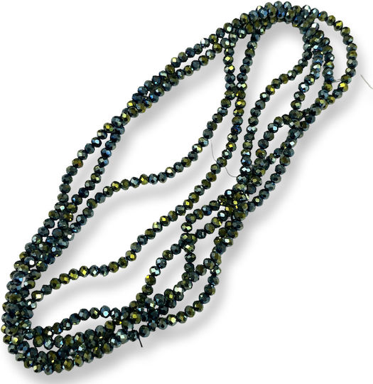 Mărgele Poligonale Din Sticlă 4 Mm 2 Bucăți