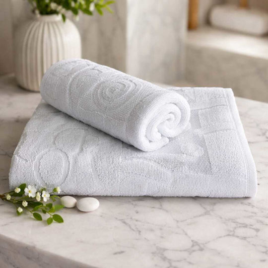 Kotonia Home Prosop De Corp 70x140cm Alb Greutate 500gr/m²