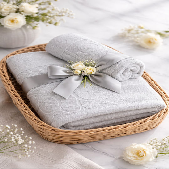 Kotonia Home Πετσέτα Σώματος 70x140εκ. White Βάρους 500gr/m²