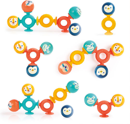 Ludi Animal Toy Made of Silicone with Sounds for 10+ Months