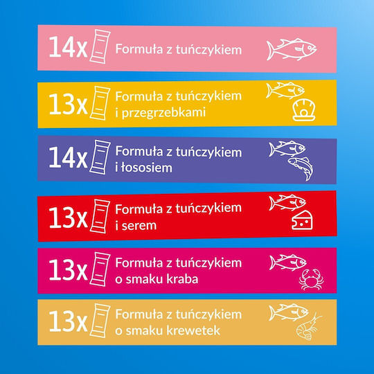 Inaba Λιχουδιές με Τόνο / Ψάρι για Ενήλικες Γάτες 14gr