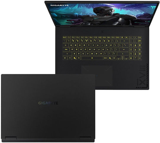 Gigabyte A18 18" QHD+ 165Hz (Ryzen 7-260/16GB/1TB SSD/GeForce RTX 5050/Fără sistem de operare) (Tastatură SUA)