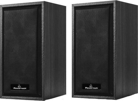 Powertech PT-845 Difuzoare de Calculator 2.0 cu Putere 3W în Negru Culoare