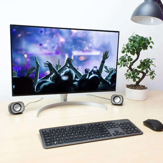 Act Eminent EM3513 Компютърни тонколони 2.0 с мощност 6W в Черен цвят