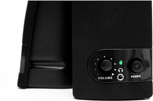 Spacer SPB-216 Computerlautsprecher 2.0 mit Leistung 6W in Schwarz Farbe
