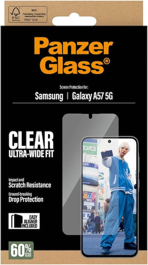 Panzerglass Tempered Glass Panzerglass Ultra-wide Fit Samsung Galaxy A57