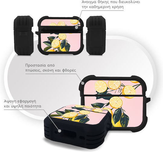 Sonique Fruit Series Калъф Силиконов в Жълт Цвят за Apple AirPods Pro 3