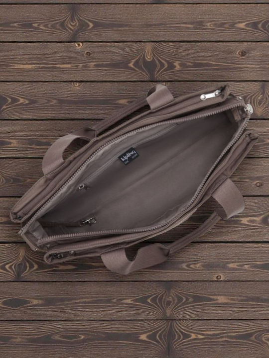 Kipling Τσάντα για Laptop 15" σε Καφέ χρώμα KI8066-5GG