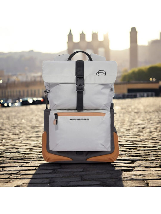 Piquadro Backpack Laptop Bag for 15.6" in Gray Color CA6144C2O/GRN