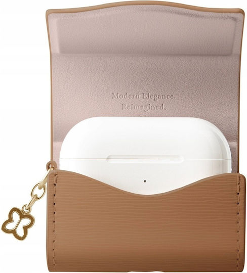Uniq Coehl Mirellea Silikon / Kunststoff Hülle in Brauner Farbe für Apple AirPods Pro