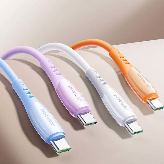 Joyroom S-A59 Vibrant USB 2.0 Cable USB-C Male - USB-A Orange 1.2m