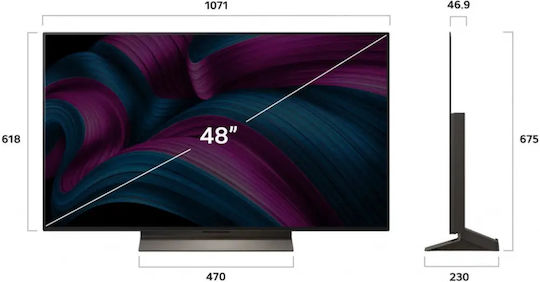 LG Smart TV 48" 4K UHD OLED evo AI C5E HDR (2025) OLED48C5ELB