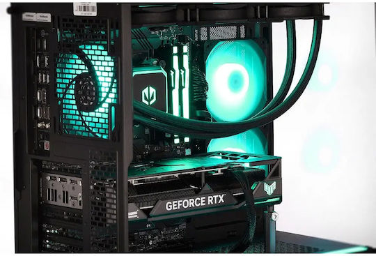 Actina Гейминг Настолен Компютър Ryzen 7-7800X3D 32GB DDR5 1TB SSD Radeon RX 9070 XT W11 Home