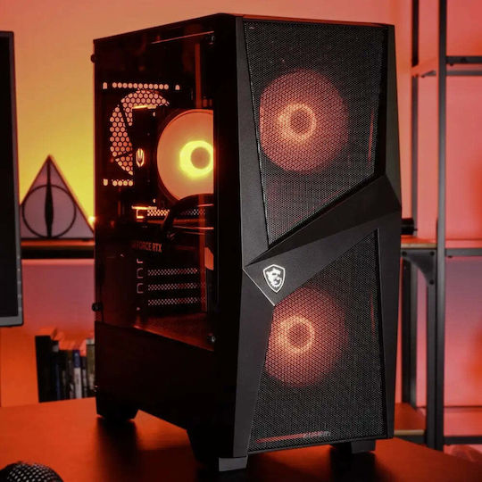 Actina Gaming Desktop PC (Ryzen 5-8400F/32GB DDR4/1.0TB SSD/Fără Sistem De Operare)