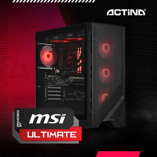 Actina Гейминг Настолен Компютър Ultra 7-265KF 32GB DDR4 2.0TB SSD W11 Home