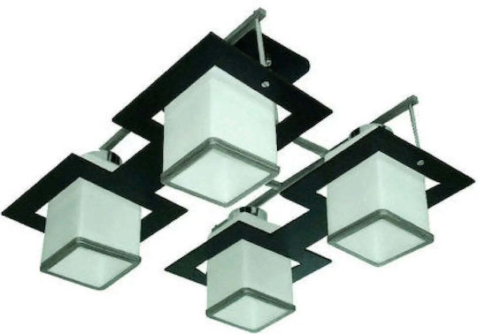 Полилей 4xE27 60W Spectra Cube