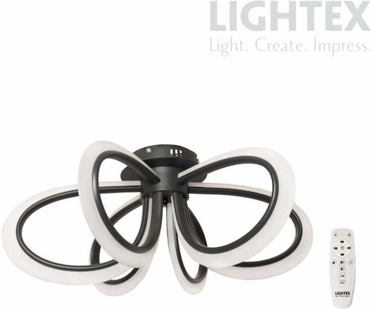 Лед Полилей Олимпия 78w Черен Lightex