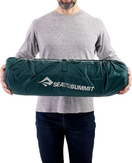 Sea to Summit Comfort Deluxe Mat Self-Inflating Single Camping Sleeping Mat 183x64cm Turquoise