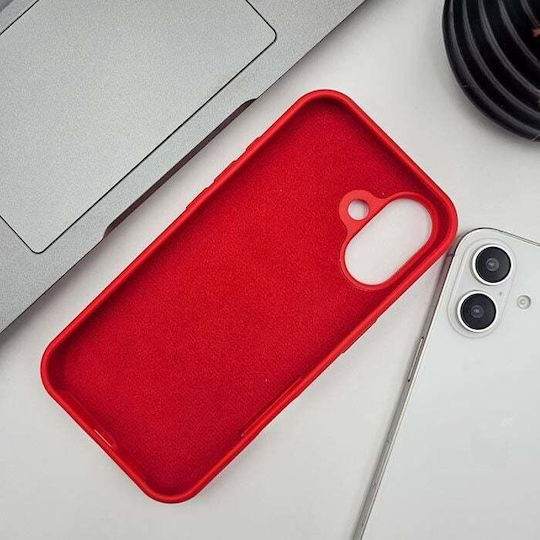 Калъф Силикон Mobicase iPhone 12 Pro Червен 2mm Soft Matte