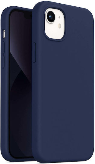 Silikon Handyhülle Mobicase iPhone 6 6s Marineblau Dunkel 2mm Soft Matt