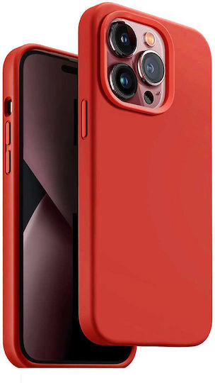 Silikon Handyhülle Mobicase iPhone 17 Pro Max Rote 2mm Weiche Mattierung