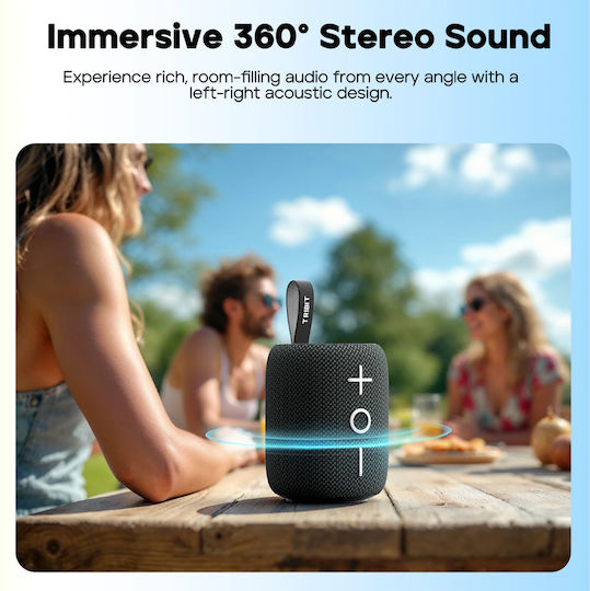 Tribit Stormbox Mini + BTS33 Waterproof Bluetooth Speaker 12W with Battery Life up to 12 Hours Green