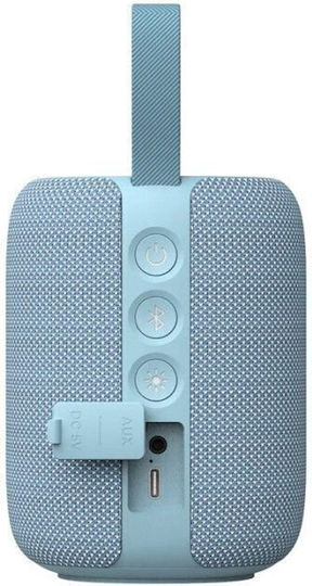 Tribit Stormbox Mini + BTS33 Αδιάβροχο Ηχείο Bluetooth 12W με Διάρκεια Μπαταρίας έως 12 ώρες Μπλε