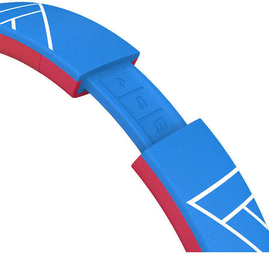 PowerLocus Bobo Over Ear Слушалки Blue/Red
