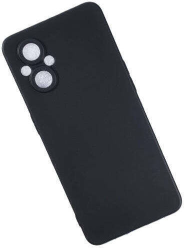 Blue Silicone Back Cover (Oppo Reno7 Lite)