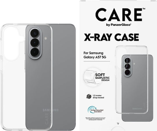 PanzerGlass PanzerGlass Rückseitencover Kunststoff / Silikon Transparent (Galaxy A57)