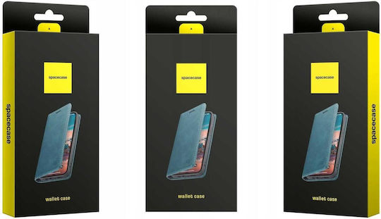 Spacecase Wallet Δερμάτινο / Σιλικόνης Πράσινο (Redmi Note 15 Pro 5G)