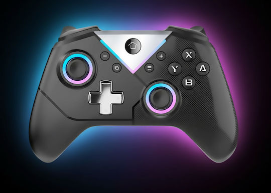 Deep Explorer Moon Ασύρματο Gamepad για Switch / Switch 2 Μαύρο