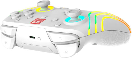 Turtle Beach Afterglow Wave Gamepad Wireless pentru Switch 2 Alb