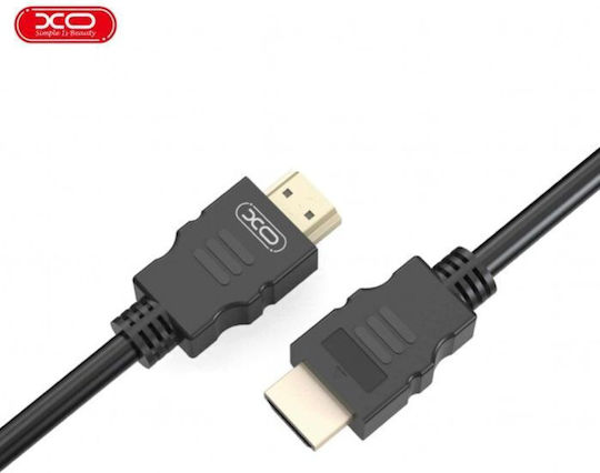 Καλώδιο Βίντεο Xo Design Gb011b Hdmi Hdmi 4k 5 Μέτρα Μαύρο