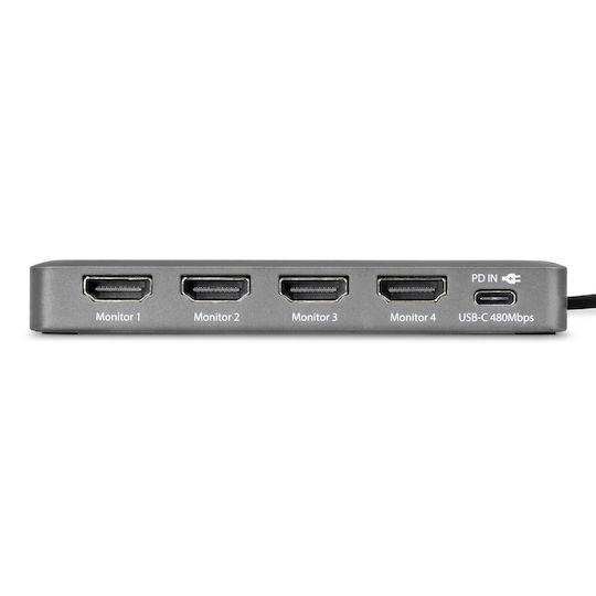 StarTech USB-C Docking Station με HDMI 4K PD Γκρι