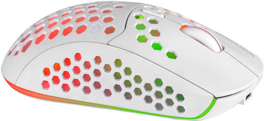 Mars Gaming MMW3 RGB Gaming Mouse 3200 DPI Alb
