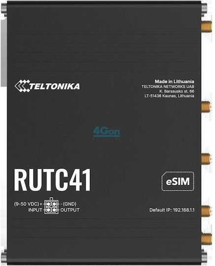 Teltonika RUTC41 Drahtloser 4G Router Wi-Fi 6 mit 5 Gigabit-Ports