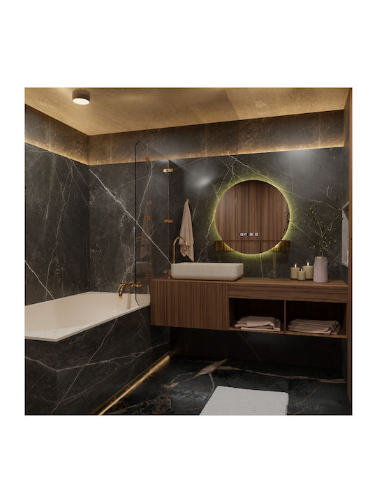 Alista Home Καθρέπτης Μπάνιου Led Αφής 60x60cm