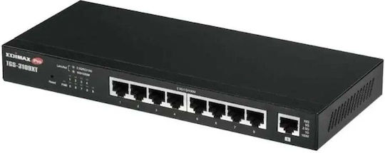 Edimax TGS-3109XT Управление на L2 Switch с 9 Портове Гигабитови (1Gbps) Ethernet