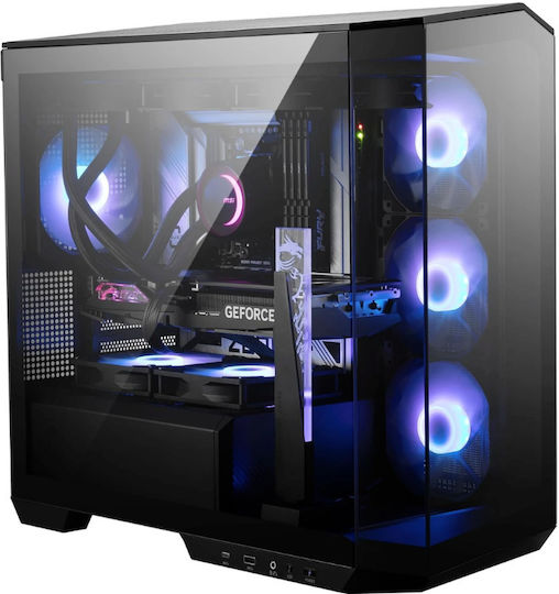 Vengeance Gamer's Pick-V2i MSI Edition Гейминг Настолен Компютър (Ryzen 7-9800X3D/32GB DDR5/1TB SSD + 2TB SSD/GeForce RTX 5070 Ti/Без Операционна Система)