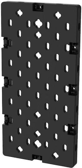 Urage Peg Board Perforated Panel Gaming Modular Kit Wall Table Mounting Black