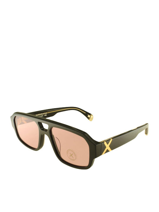 Oscar & Frank Makati Unisex Sunglasses with Black Frame and Black Lens