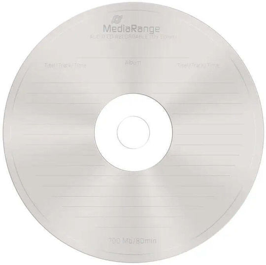 MediaRange Recordable CD-R 12x 700MB Cake Box 25pcs
