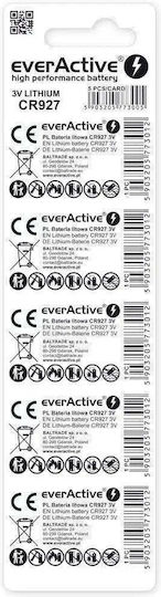 EverActive Lithium Watch Battery CR927 5pcs