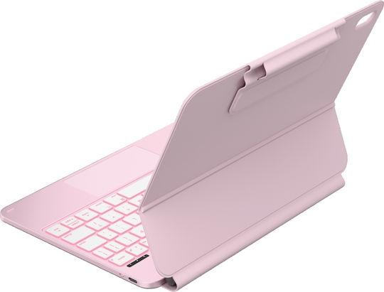 Case Typecase Edge Tastatur Ipad 11" A16 2025 Ipad 10,9" 2022 Rosa
