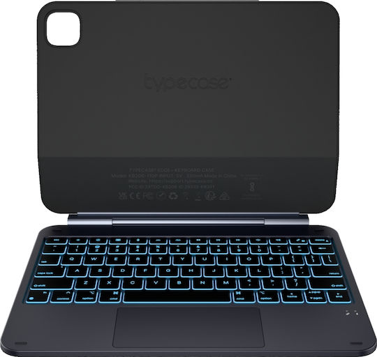 Case Typecase Edge Tastatur Ipad Pro 11" M4 2024 M5 2025 Schwarz