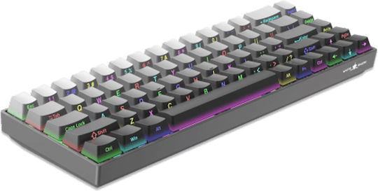 White Shark GK-007711 Gaming Mechanical Keyboard with RGB Lighting (English US) Red