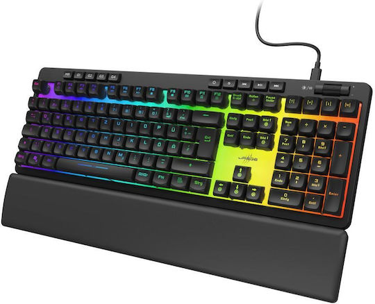HAMA Exodus 515 Illuminated Gaming Keyboard with RGB Lighting English US